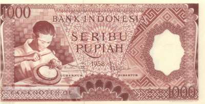 Indonesia - 1.000  Rupiah (#061_UNC)