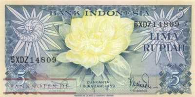 Indonesien - 5  Rupiah - Ersatzbanknote (#065R_UNC)