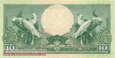 Indonesien - 10  Rupiah - Ersatzbanknote (#066R_UNC)