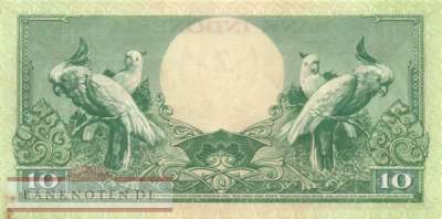 Indonesia - 10  Rupiah (#066_AU)