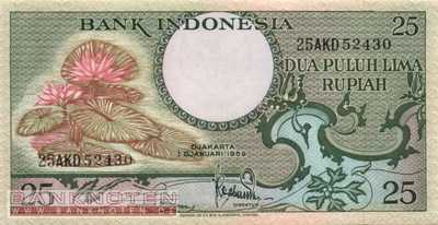 Indonesia - 25  Rupiah (#067a_UNC)