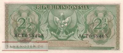 Indonesien - 2 1/2  Rupiah (#073_UNC)