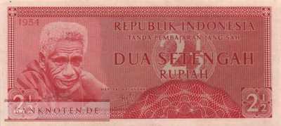 Indonesien - 2 1/2  Rupiah (#073_AU)