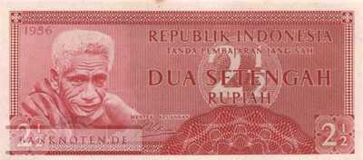 Indonesia - 2 1/2  Rupiah (#075_AU)