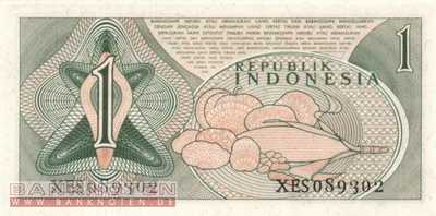 Indonesien - 1  Rupiah (#076_UNC)