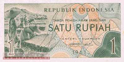 Indonesien - 1  Rupiah (#078_UNC)