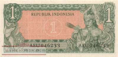 Indonesia - 1  Rupiah (#079A_UNC)