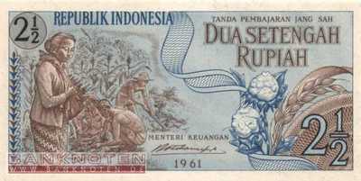 Indonesien - 2 1/2  Rupiah (#079_UNC)