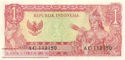 Indonesia - 1  Rupiah (#080b_UNC)