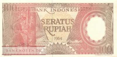 Indonesien - 100 Rupiah (#097b_UNC)