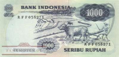 Indonesia - 1.000  Rupiah (#113a_UNC)