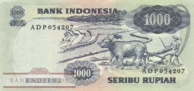 Indonesia - 1.000  Rupiah (#113a_XF)
