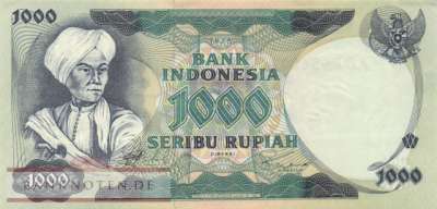 Indonesia - 1.000  Rupiah (#113a_XF)