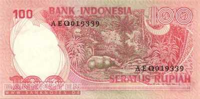Indonesien - 100  Rupiah (#116_UNC)