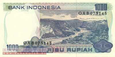 Indonesien - 1.000  Rupiah (#119_UNC)