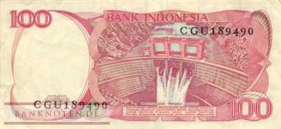 Indonesien - 100  Rupiah (#122a_VF)