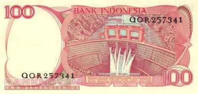 Indonesia - 100  Rupiah (#122b_UNC)