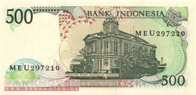 Indonesien - 500  Rupiah (#123a_UNC)