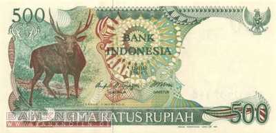 Indonesien - 500  Rupiah (#123a_UNC)