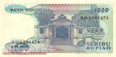 Indonesia - 1.000 Rupiah (#124a_UNC)