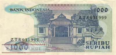 Indonesia - 1.000  Rupiah (#124a_VF)