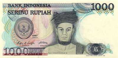 Indonesia - 1.000 Rupiah (#124a_UNC)