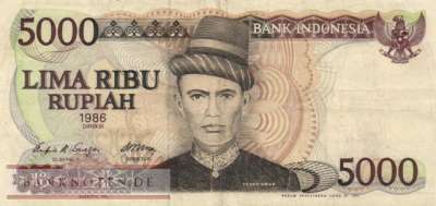 Indonesien - 5.000 Rupiah (#125a_F)