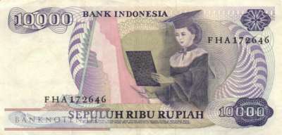 Indonesien - 10.000  Rupiah (#126a_VF)