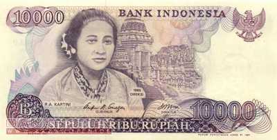 Indonesia - 10.000  Rupiah (#126a_UNC)