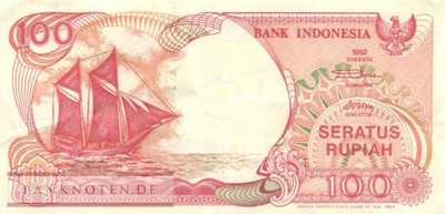 Indonesia - 100  Rupiah (#127b_VF)
