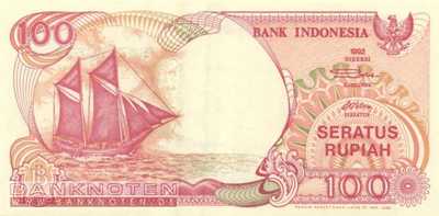 Indonesia - 100 Rupiah (#127d_UNC)