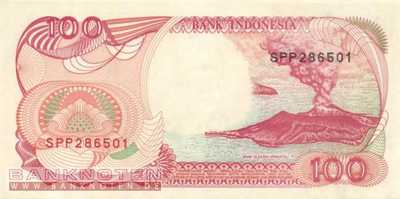 Indonesia - 100  Rupiah (#127h_UNC)