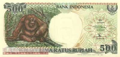 Indonesien - 500  Rupiah (#128a_UNC)