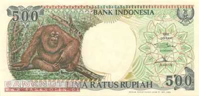 Indonesia - 500  Rupiah (#128c_UNC)
