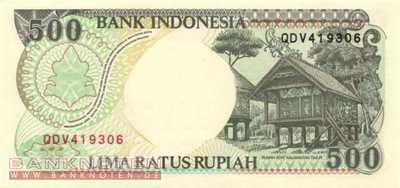 Indonesien - 500 Rupiah (#128g_UNC)