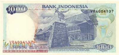 Indonesien - 1.000 Rupiah (#129b_UNC)