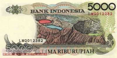 Indonesia - 5.000 Rupiah (#130b_UNC)