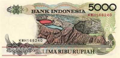 Indonesia - 5.000  Rupiah (#130f_UNC)