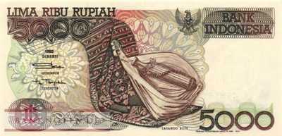 Indonesia - 5.000  Rupiah (#130f_UNC)