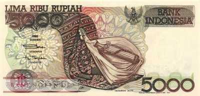 Indonesien - 5.000  Rupiah (#130f_UNC)