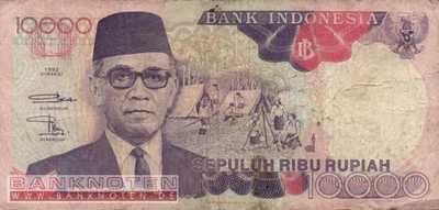 Indonesien - 10.000  Rupiah (#131b_F)