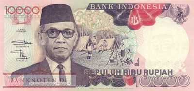 Indonesien - 10.000  Rupiah (#131c_UNC)