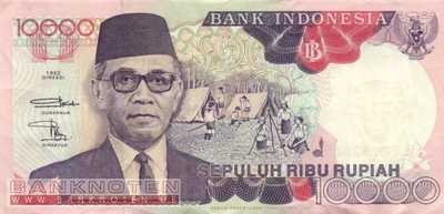 Indonesia - 10.000  Rupiah (#131c_VF)