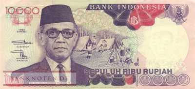 Indonesien - 10.000  Rupiah (#131d_VF)