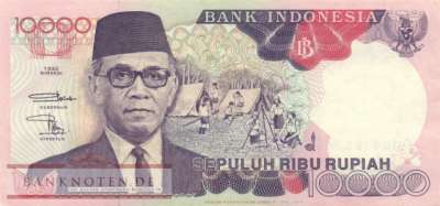Indonesia - 10.000  Rupiah (#131f_UNC)