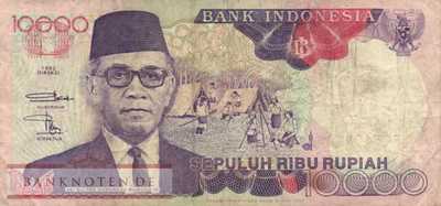 Indonesien - 10.000  Rupiah (#131g_F)