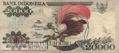 Indonesia - 20.000  Rupiah (#135a_F)