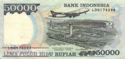 Indonesien - 50.000  Rupiah (#136c_VF)