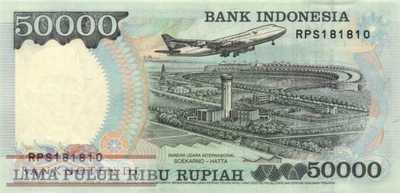 Indonesien - 50.000  Rupiah (#136d_UNC)