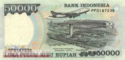 Indonesien - 50.000  Rupiah (#136d_XF)